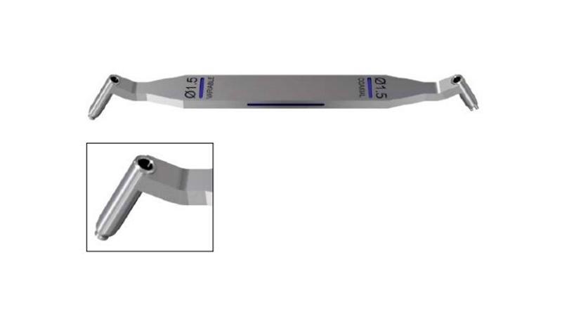  Variable Angle Locking Hand System locking double drill guide, freehand